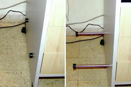 Стол со встроенным компьютером - штыри