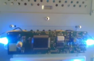 Плата на корпусе