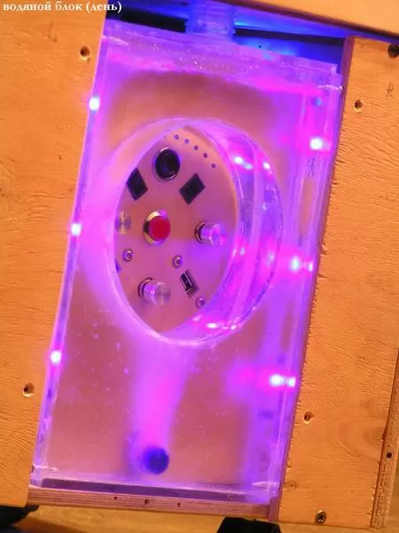 Пузырьки в водоблоке