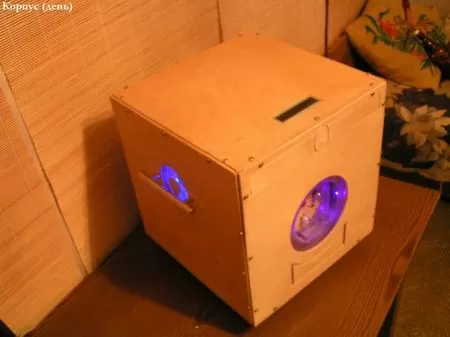 Деревянный корпус - вид днём