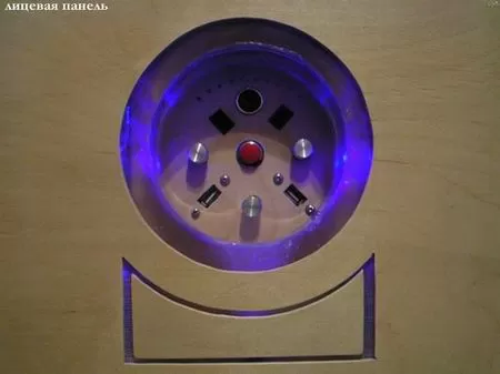 Лицевая панель деревянного корпуса для компьютера