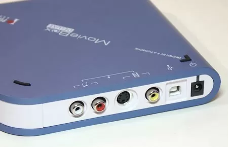 Pinnacle Studio MovieBox Deluxe - гнёзда слева