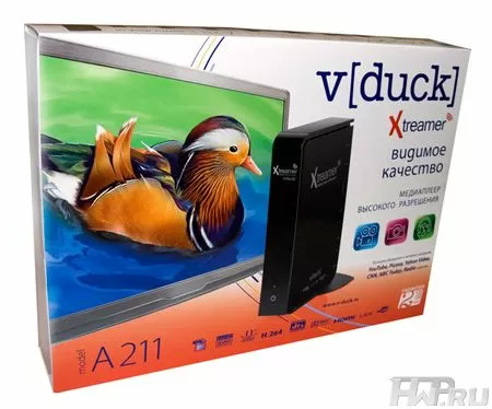 HD медиаплеер v[duck] Xtreamer A211