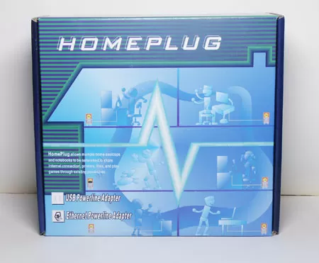 Коробочка HomePlug Ethernet PowerLine Adapter