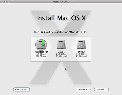 Установка Mac OS X Snow Leopard