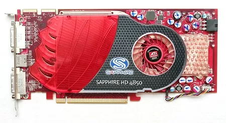 Видеокарта Sapphire HD 4850