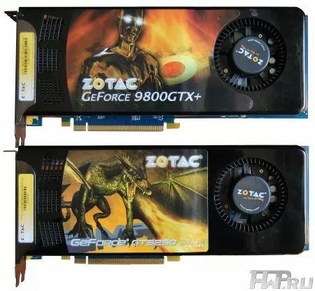 GeForce 9800 и GTS 250